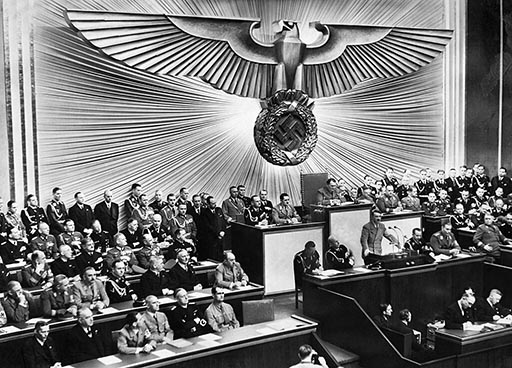 Adolf Hitler's speech in the Reichstag 30 January 1939