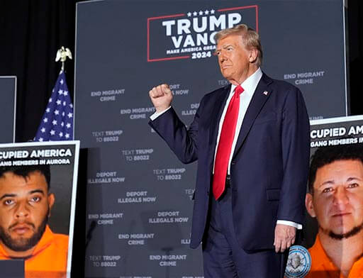 Trump dehumainzing immigrants