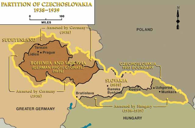 The German occupation of the Czecho-Slovak Republic 